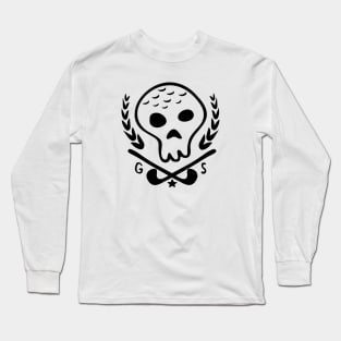 Golf Skeleton Long Sleeve T-Shirt